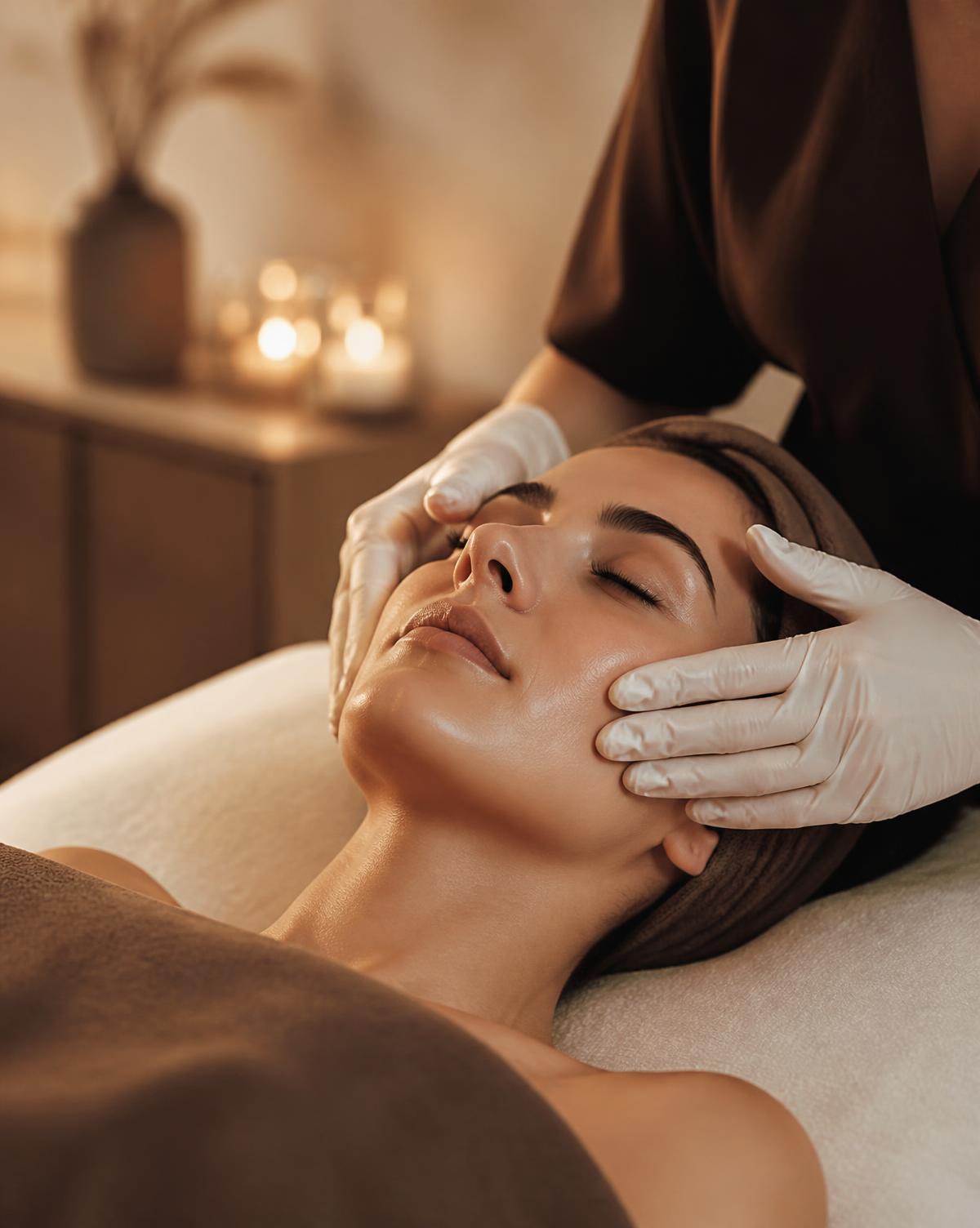Clinical dermatology treatment room at KNK SKKIN